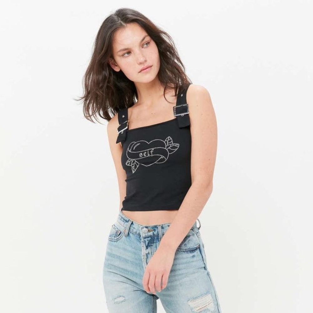 Urban Outfitters Self Love Crop Top